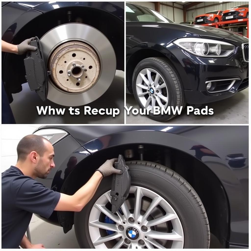 BMW 1 Series Brake Pad Replacement