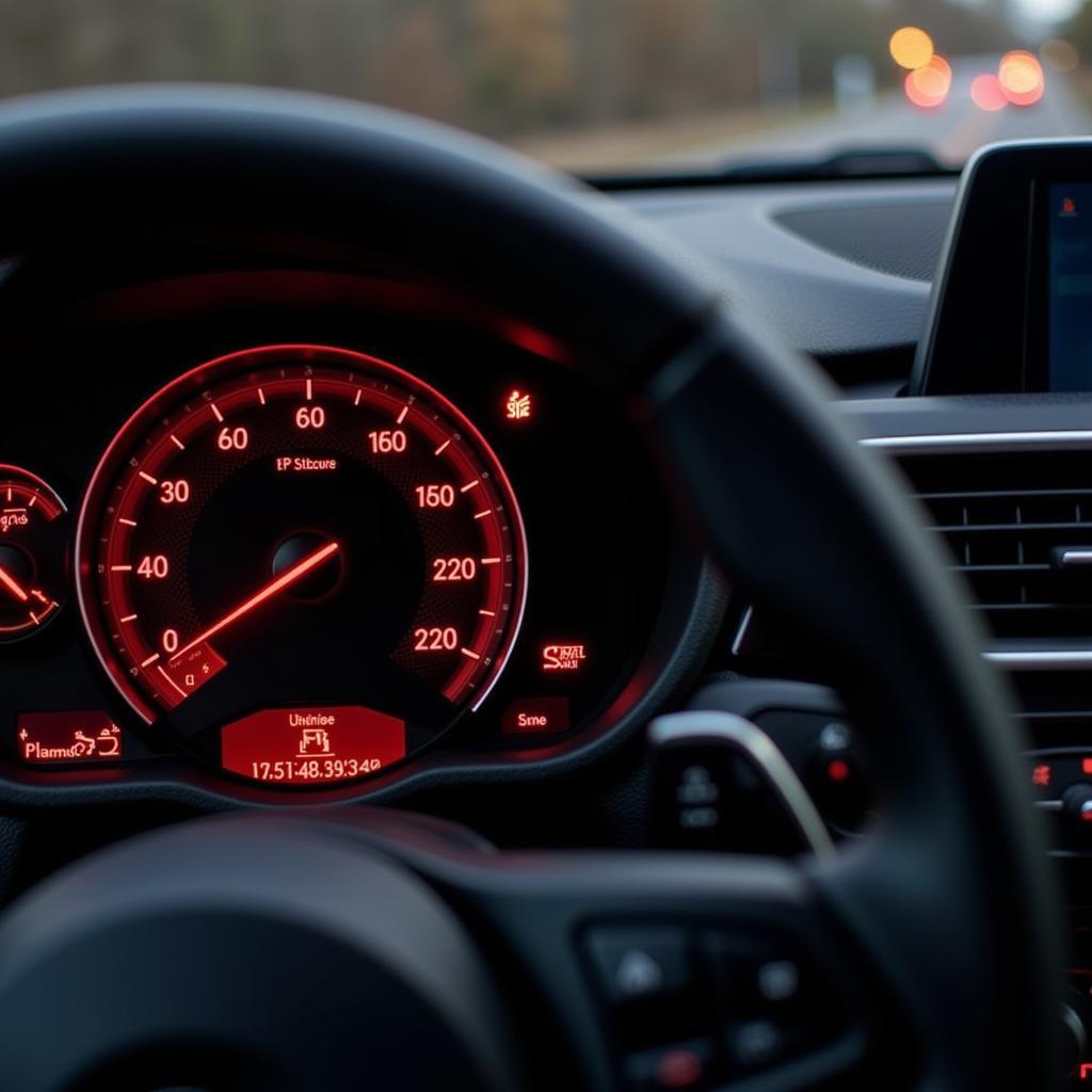 BMW 1 Series Dashboard Warning Light