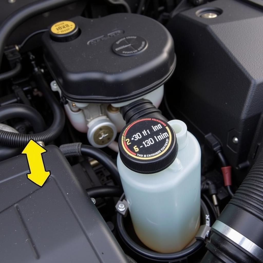 BMW 116i Brake Fluid Reservoir Location