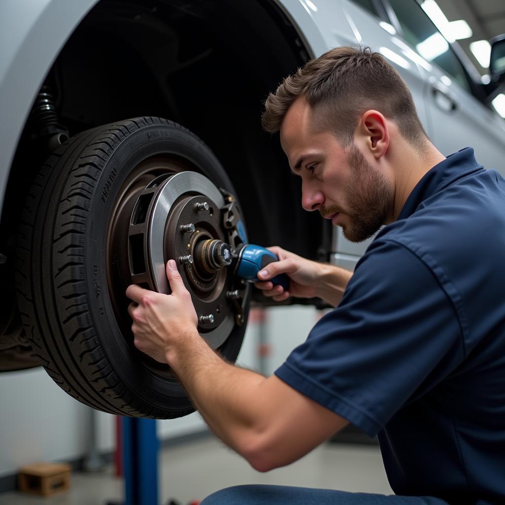 BMW 3 Series Brake Inspection