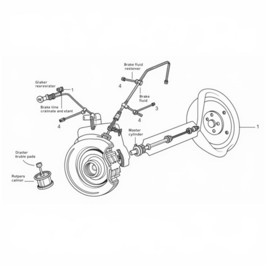 BMW 3 Series Brake System Diagram