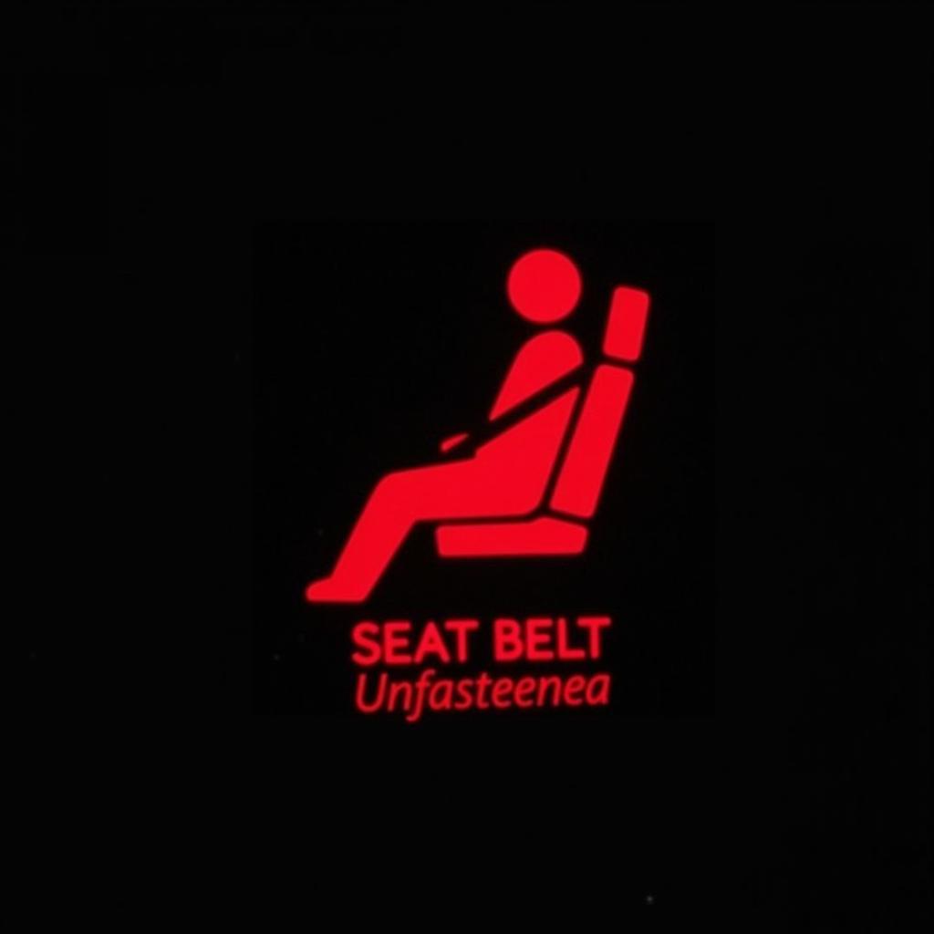 BMW 335i Seat Belt Warning Light