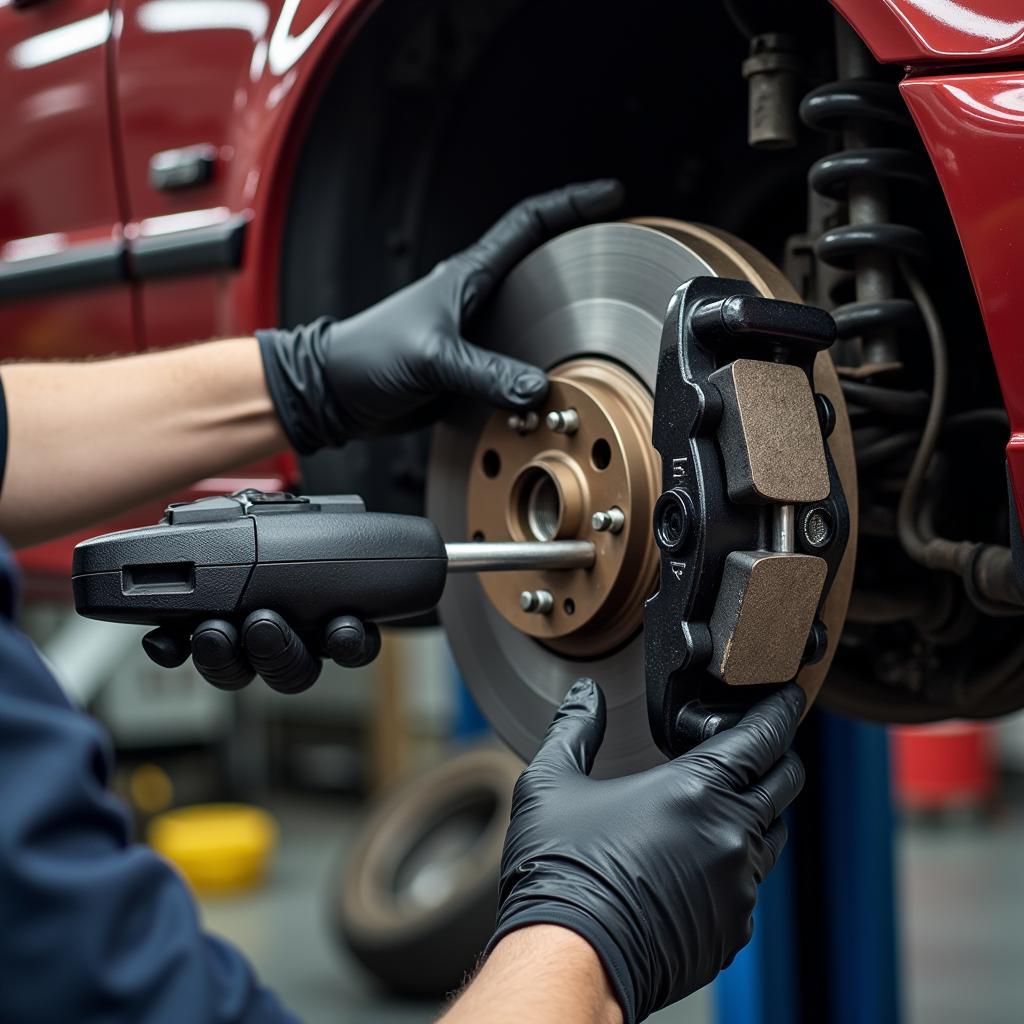 Replacing Brake Pads on a BMW E36