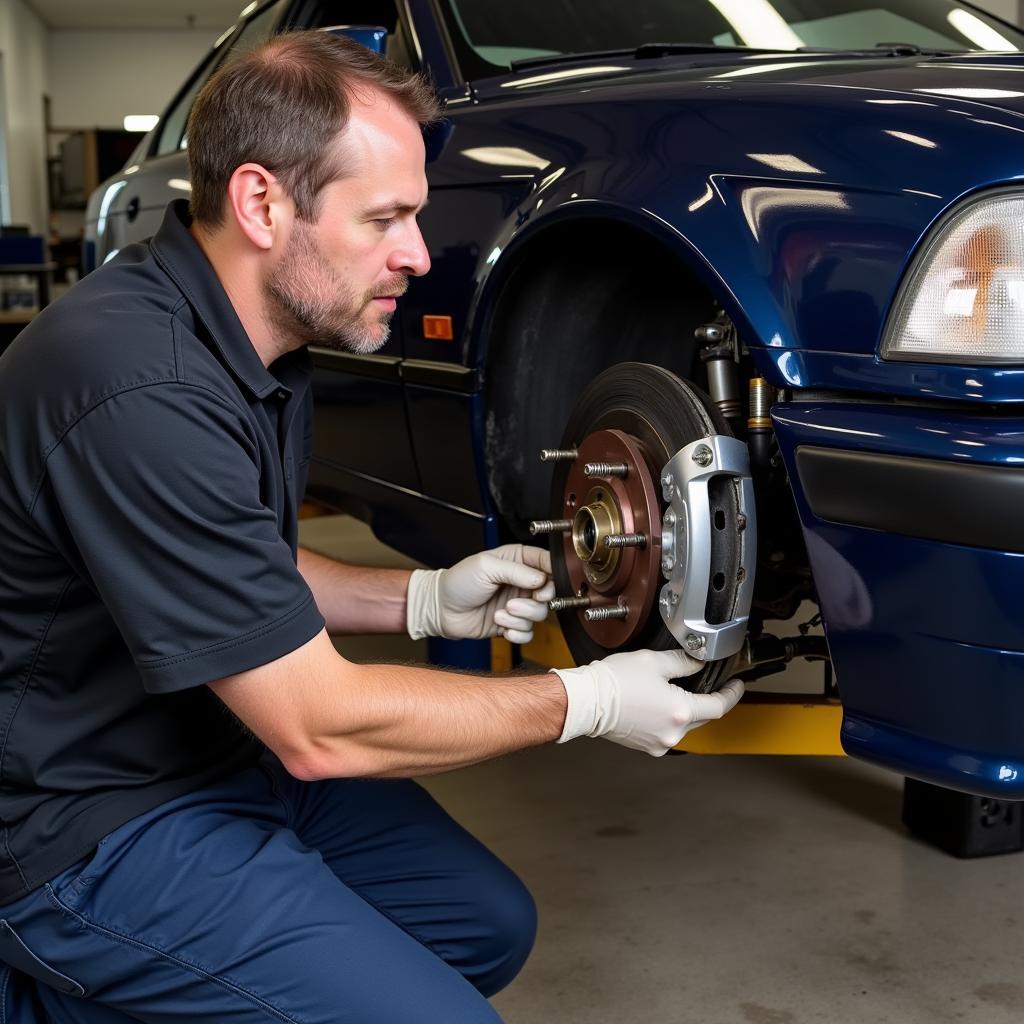 BMW E36 Brake System Inspection