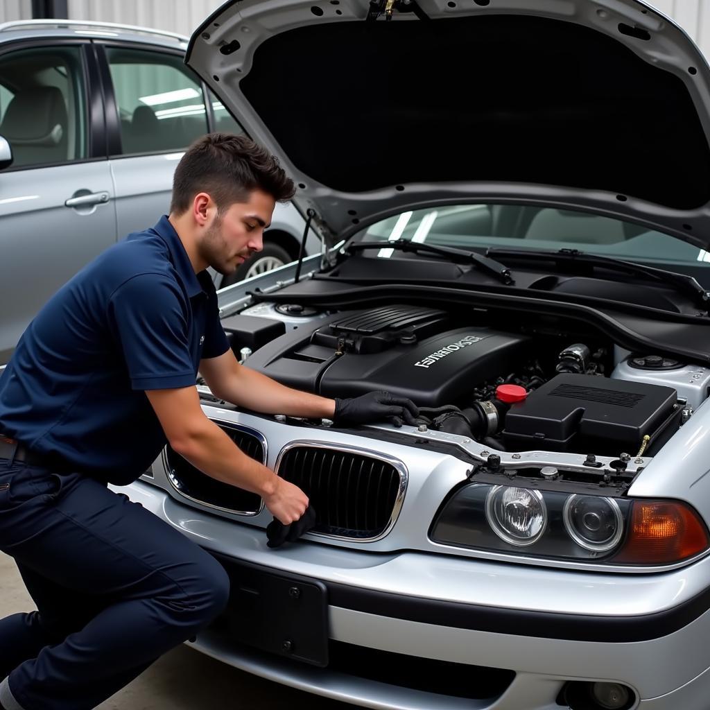 BMW E53 at the Mechanic