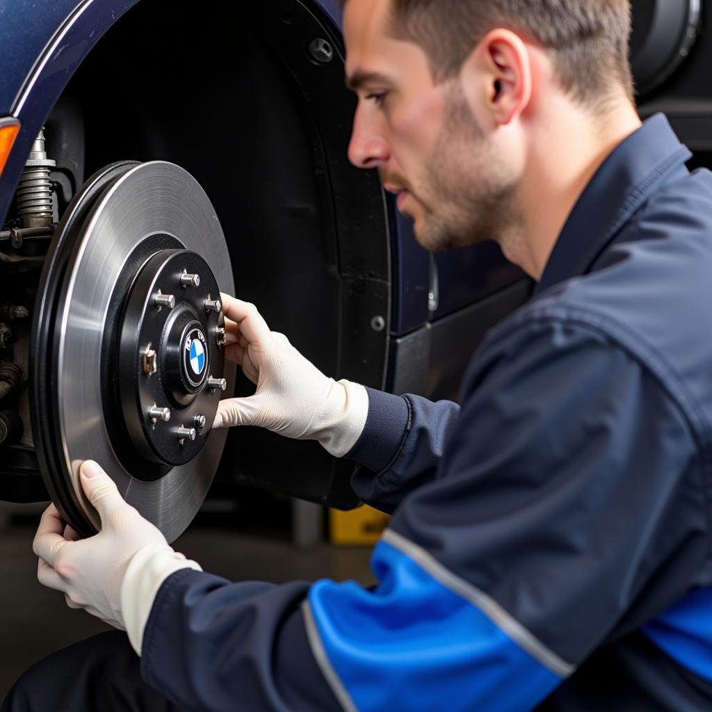 BMW i3 Brake System Inspection