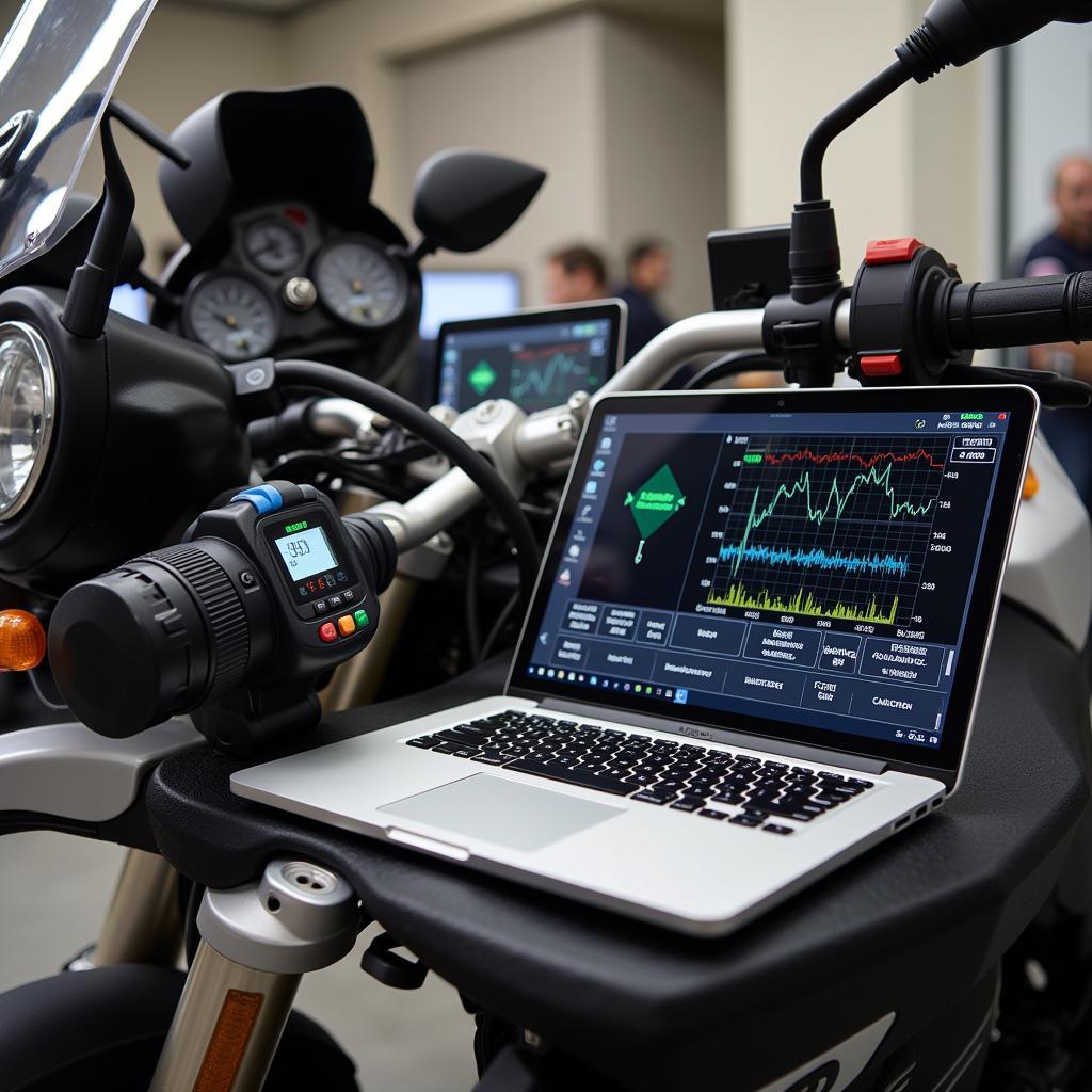 Remote Diagnostics on a BMW Motorcycle