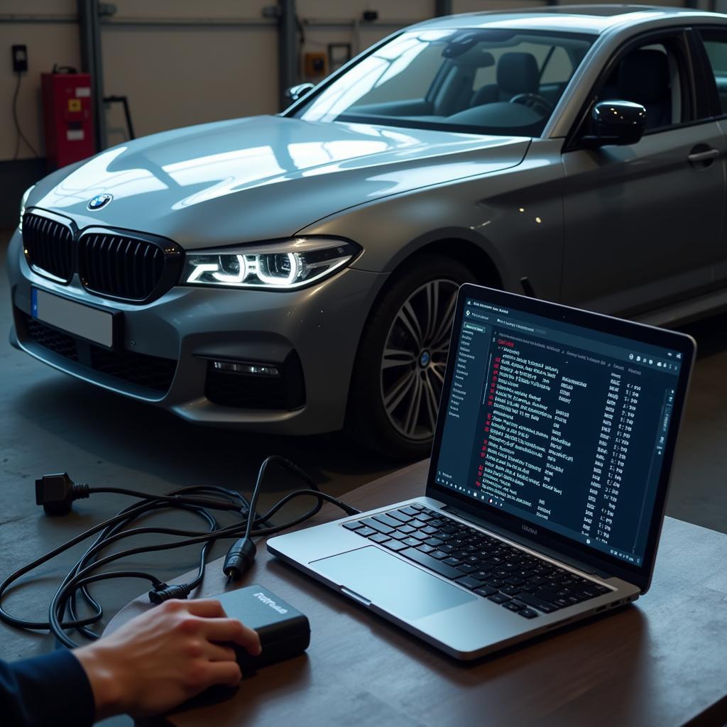 BMW Remote Diagnostics Using a Laptop