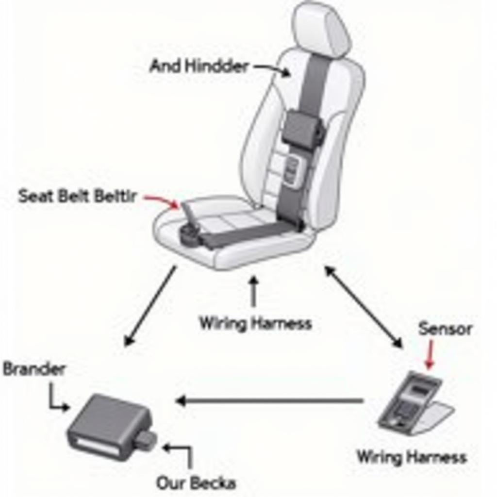 BMW Seat Belt Warning System