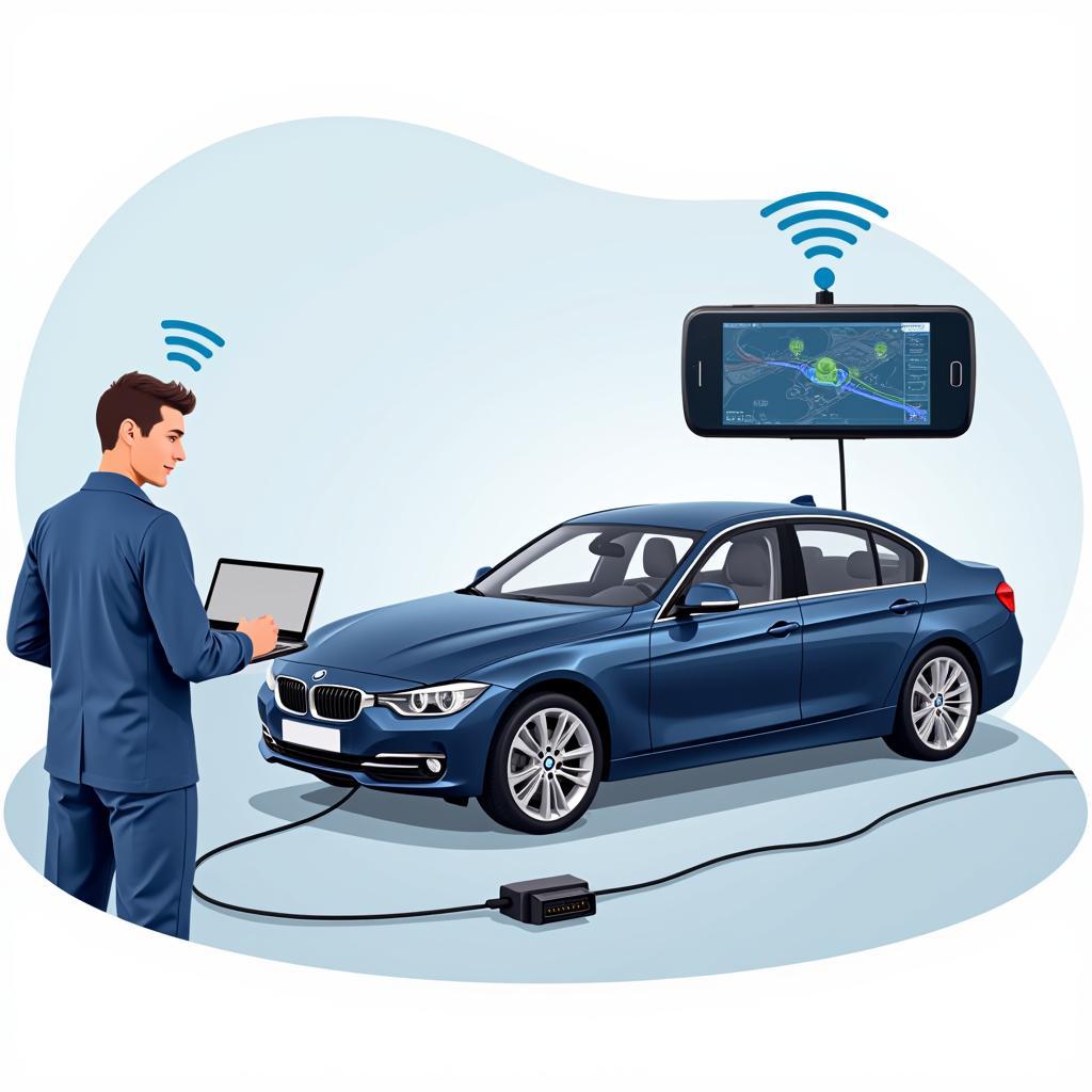 Remote Diagnostics on a BMW Series 3