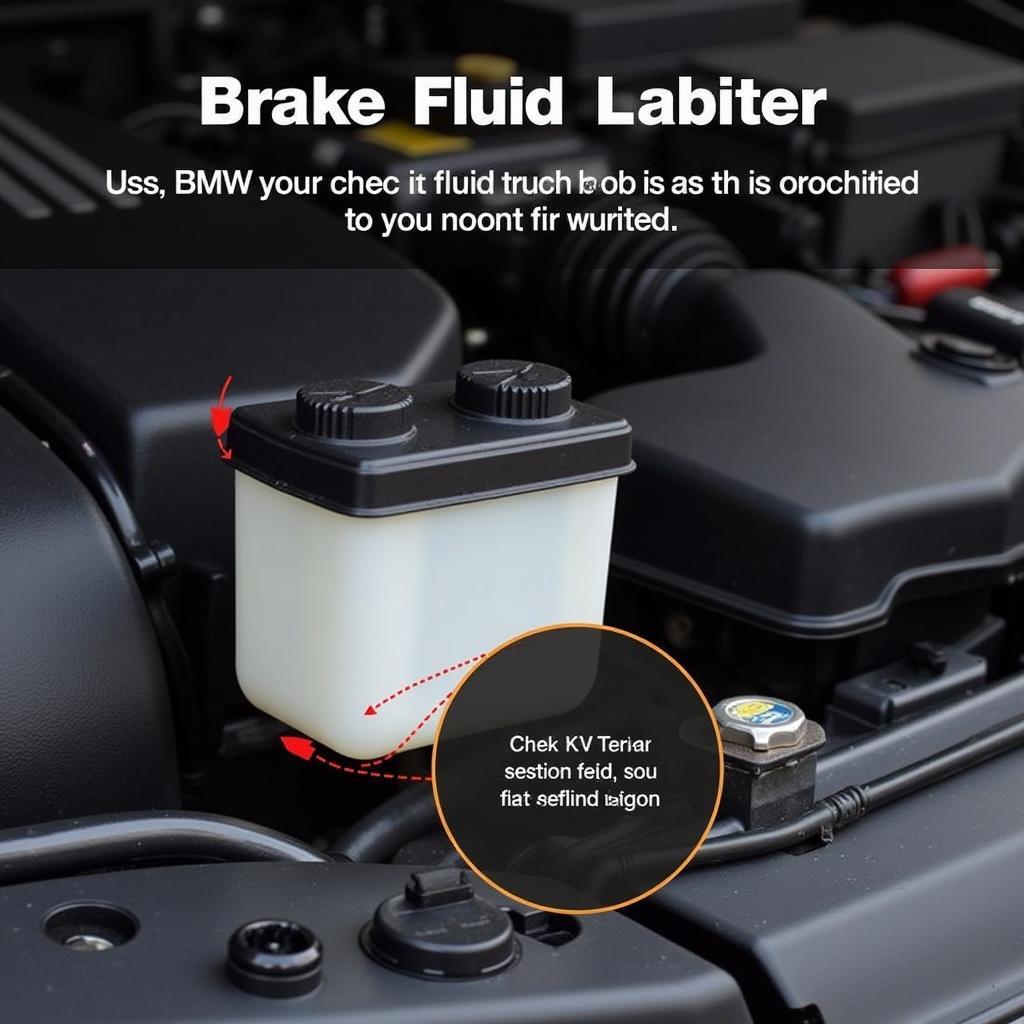 BMW X1 Brake Fluid Reservoir