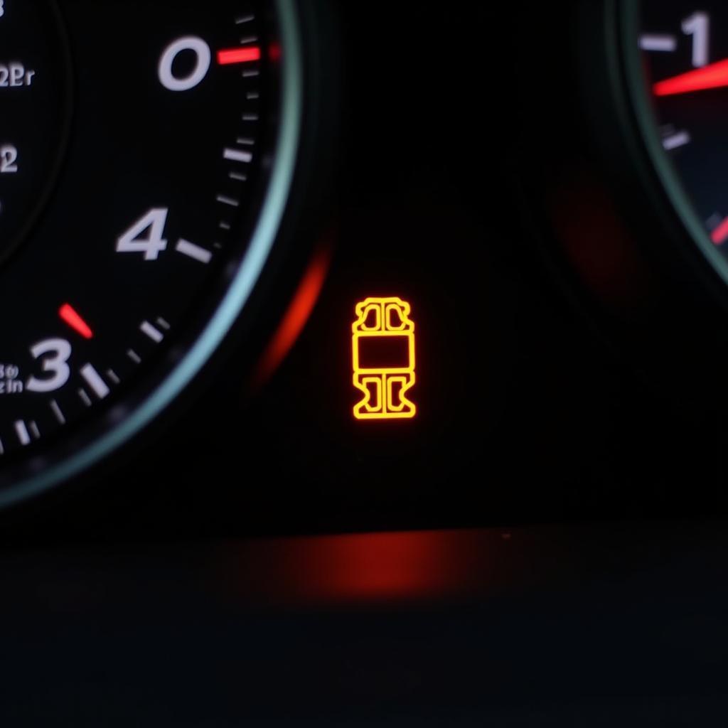 BMW Z4 Brake Pad Warning Light on Dashboard