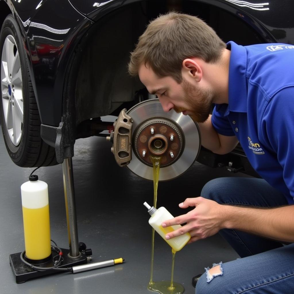 Brake Fluid Flush for a 2016 Ford Focus