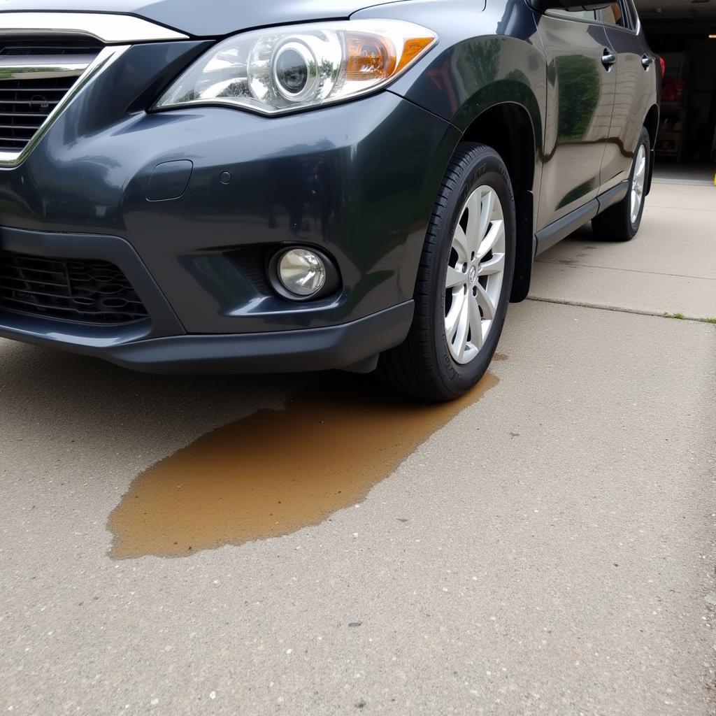 Brake Fluid Leak Under Car