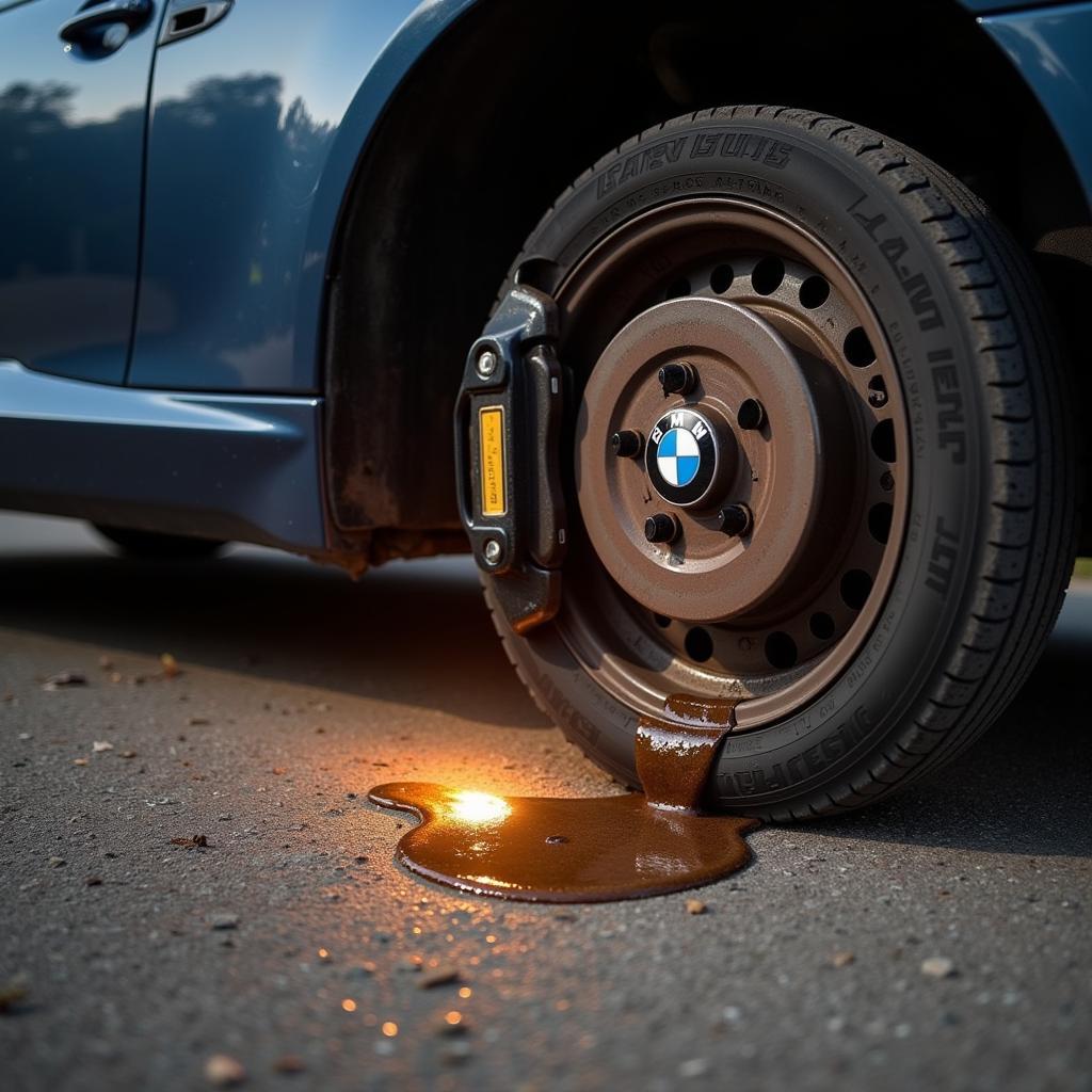 Brake Fluid Leak on BMW E90