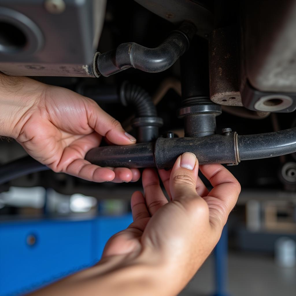 Checking for Brake Fluid Leaks