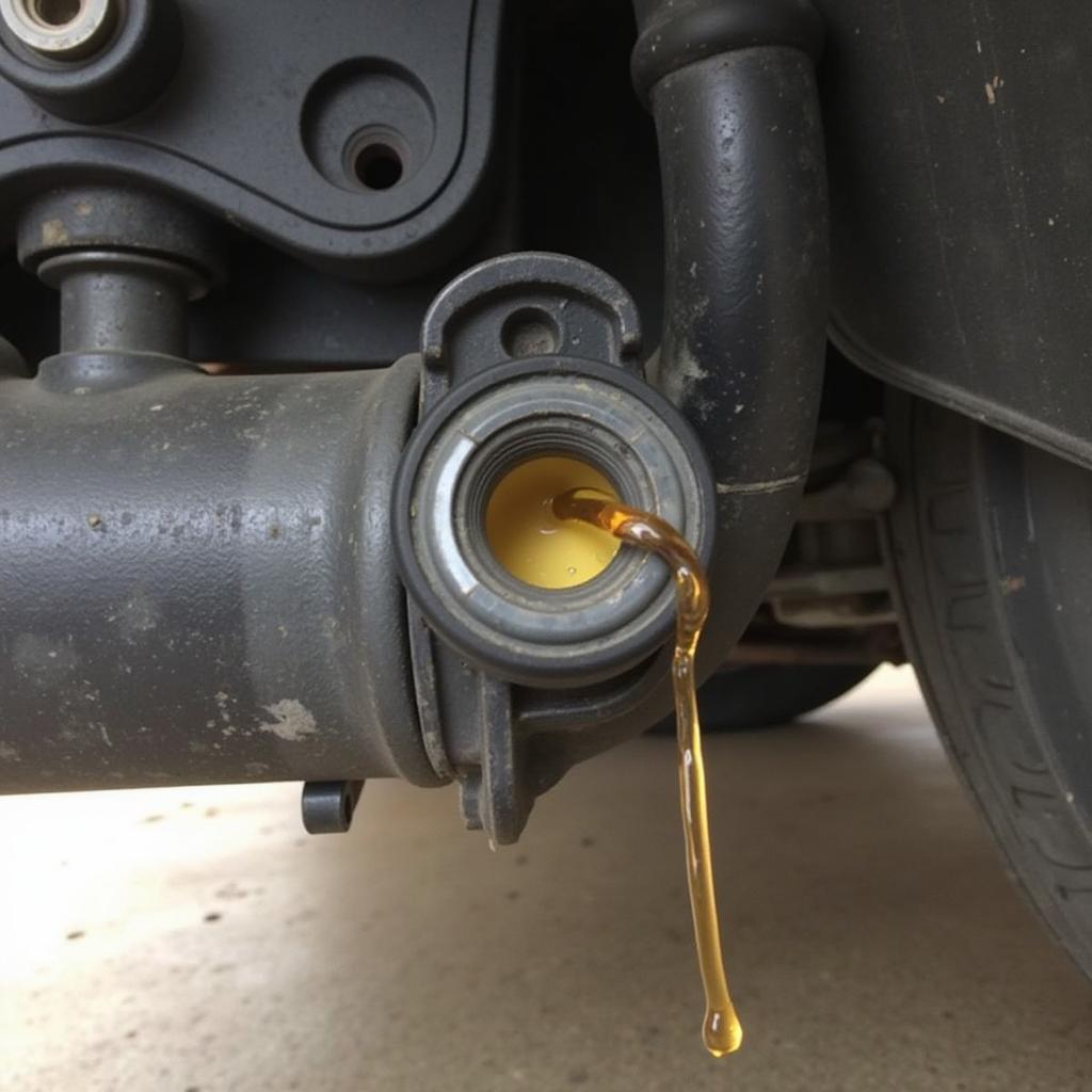 Brake Fluid Leak on Honda Accord