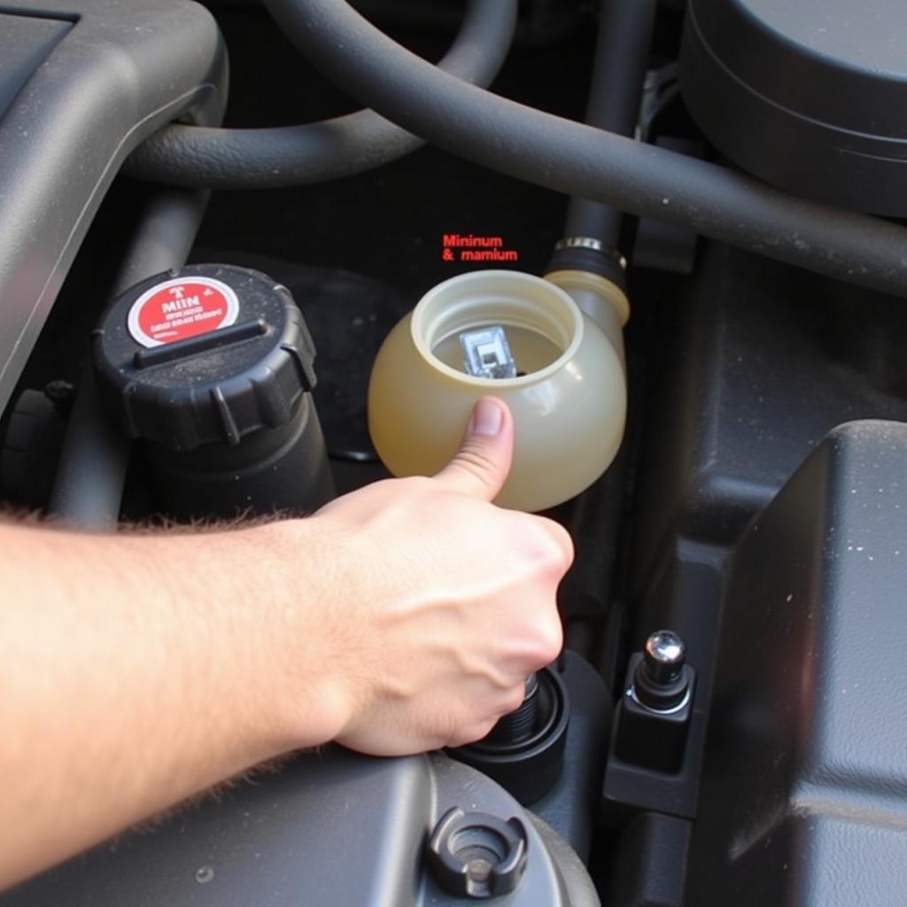 Checking Brake Fluid in a 2001 Dodge Dakota