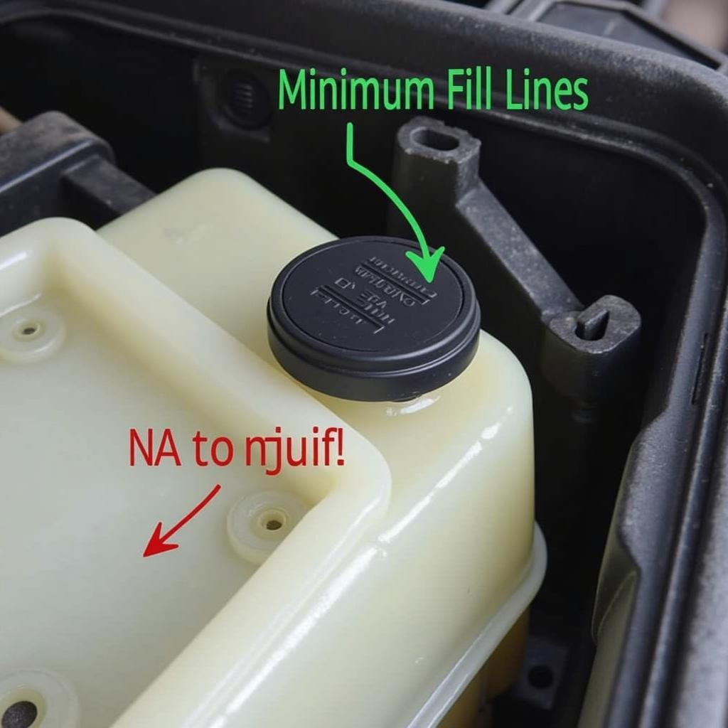 2003 Acura TL Brake Fluid Reservoir