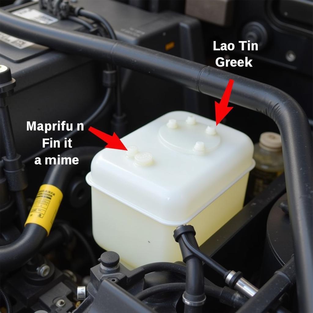 2000 Mustang Brake Fluid Reservoir