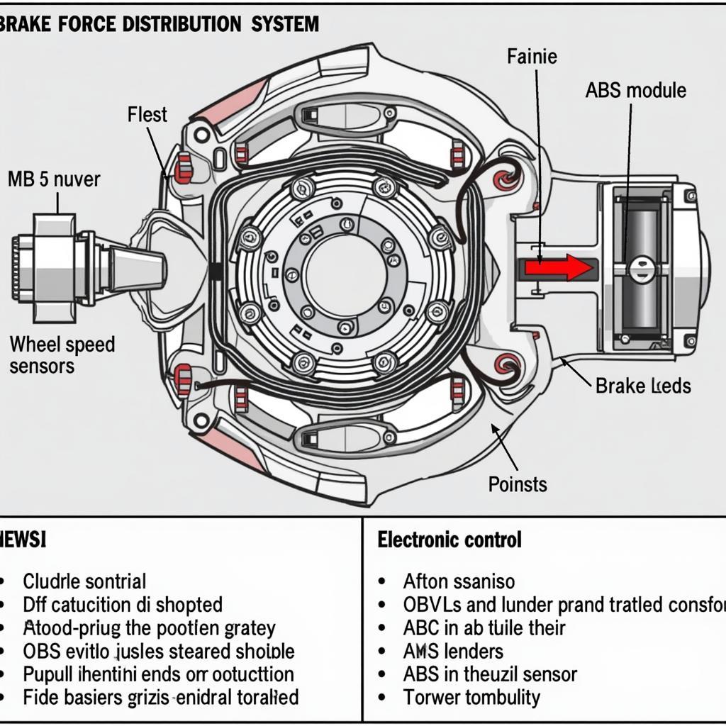 Porsche Brake Force Distribution System