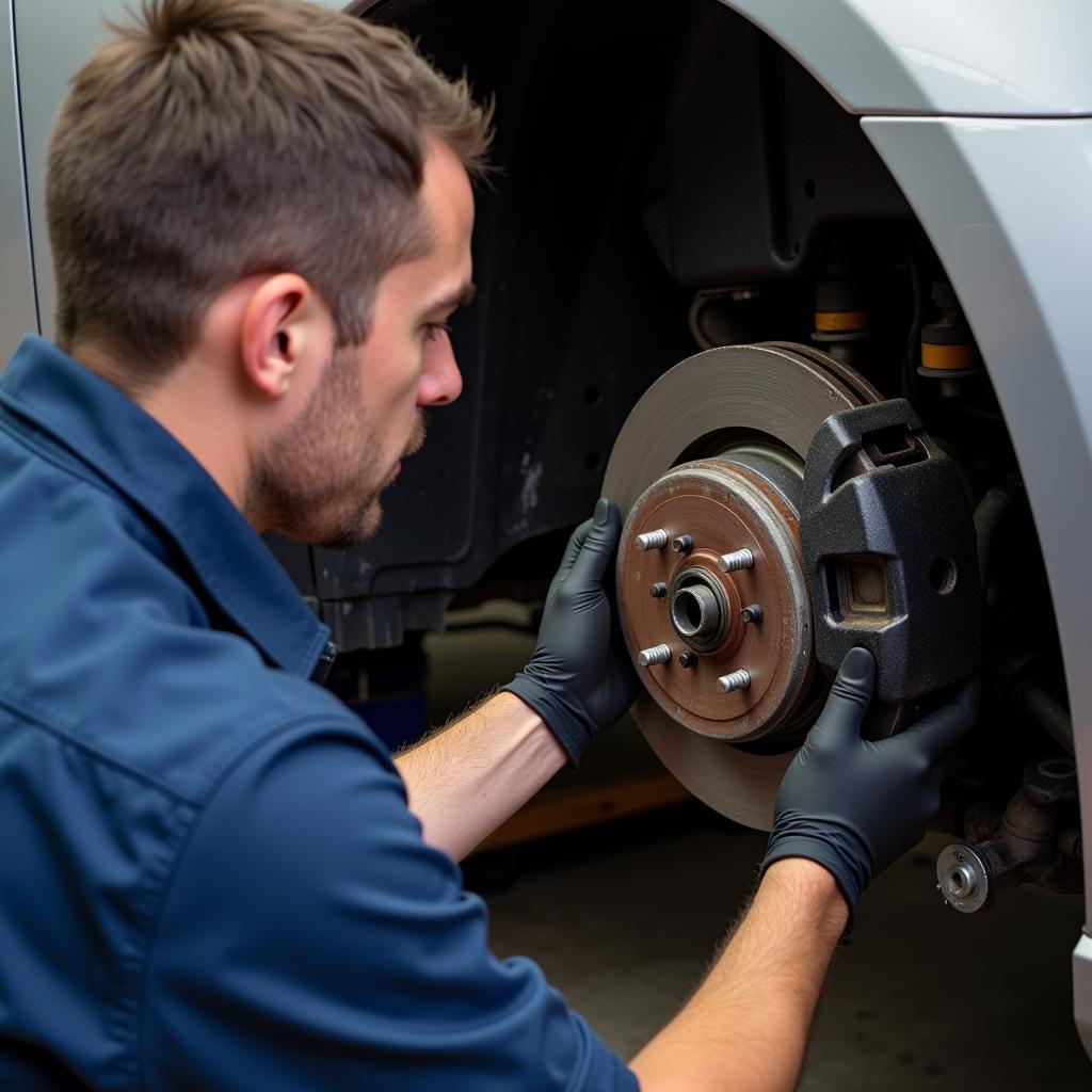 Car Brake Inspection