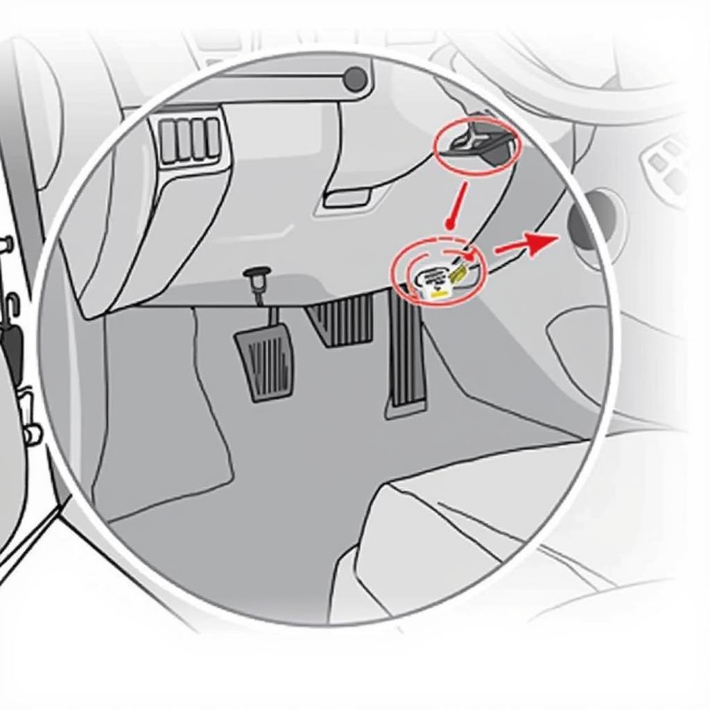 Brake Light Switch Location