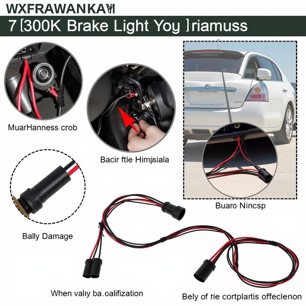 Brake Light Wiring Harness