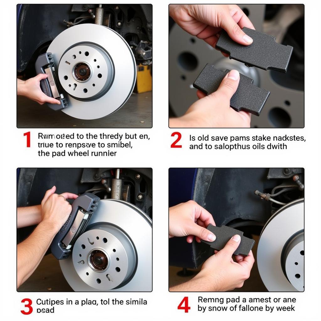 Brake Pad Replacement Process