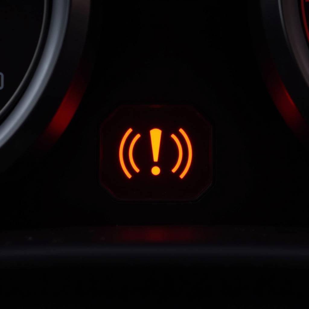 Brake Pad Warning Light on Dashboard