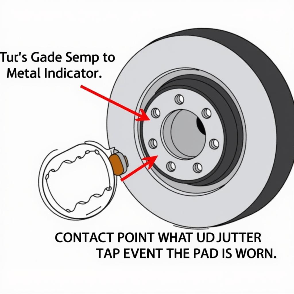 Brake Pad Wear Indicator