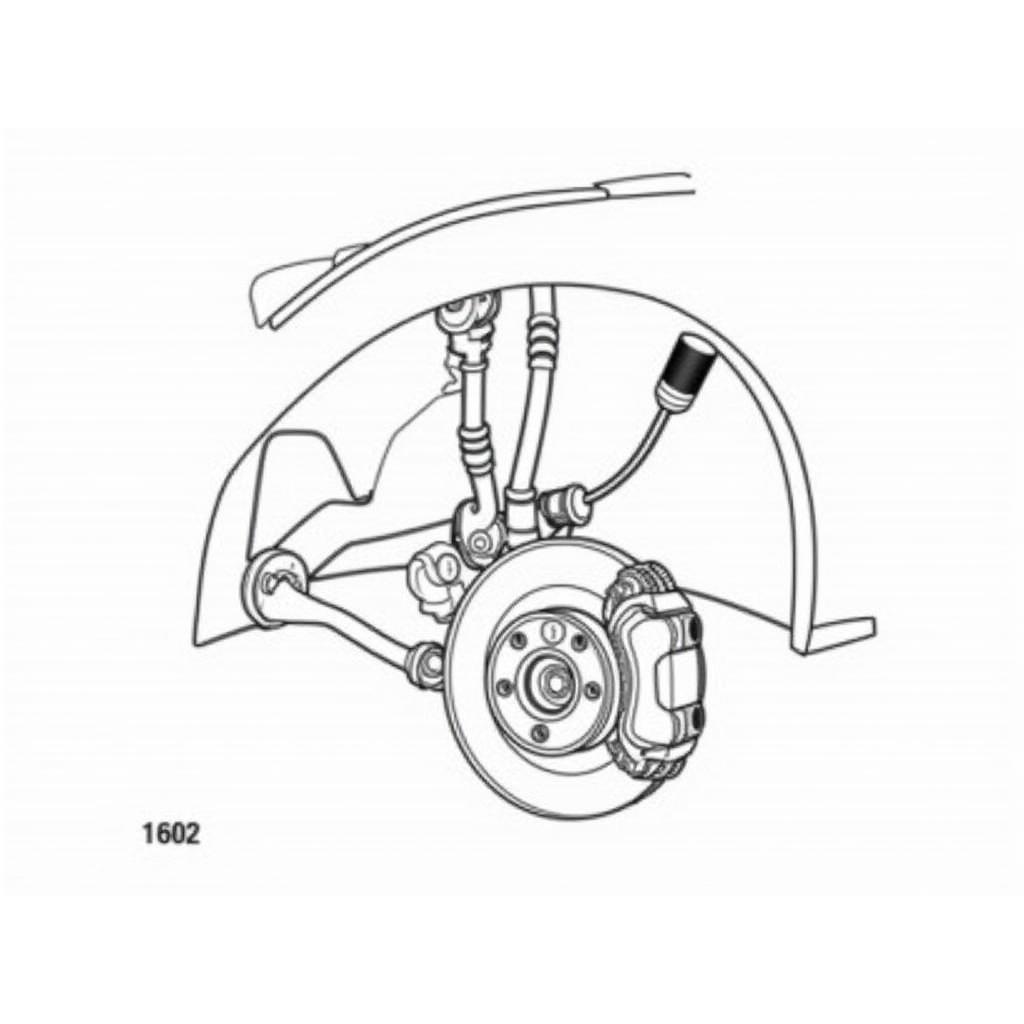 Components of a Toyota Prius Brake System