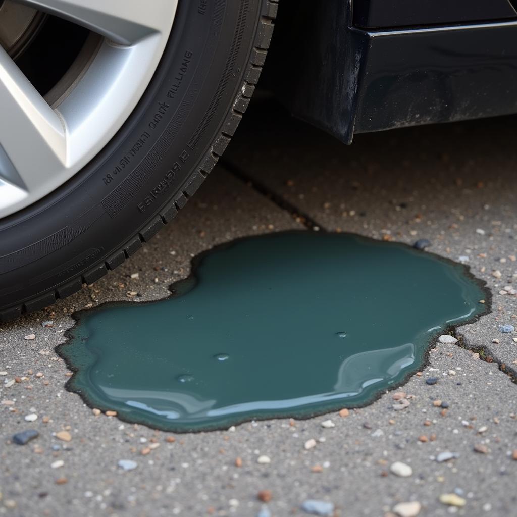 Identifying a Brake Fluid Leak