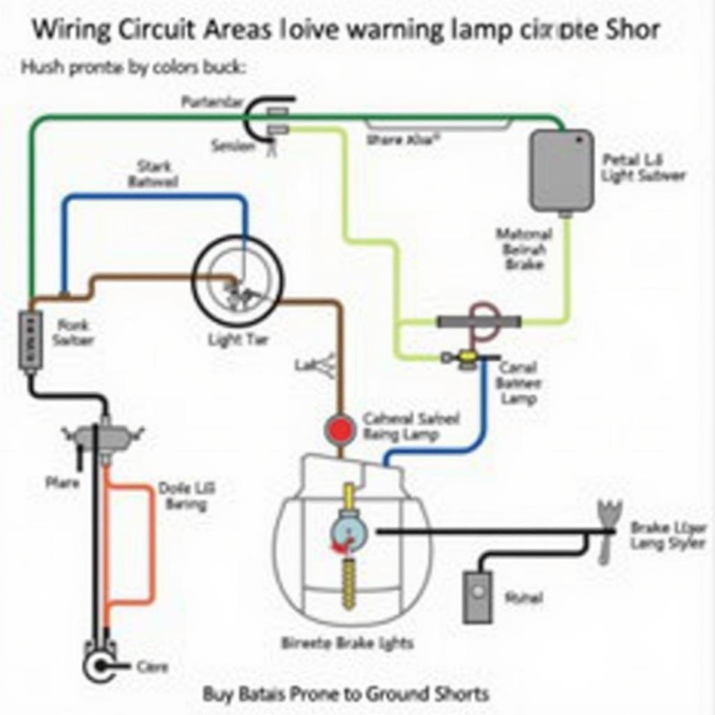 Brake Warning Lamp Circuit Diagram