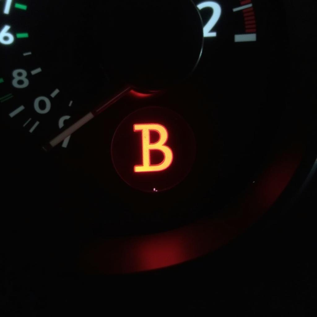 Brake Warning Light on Dashboard