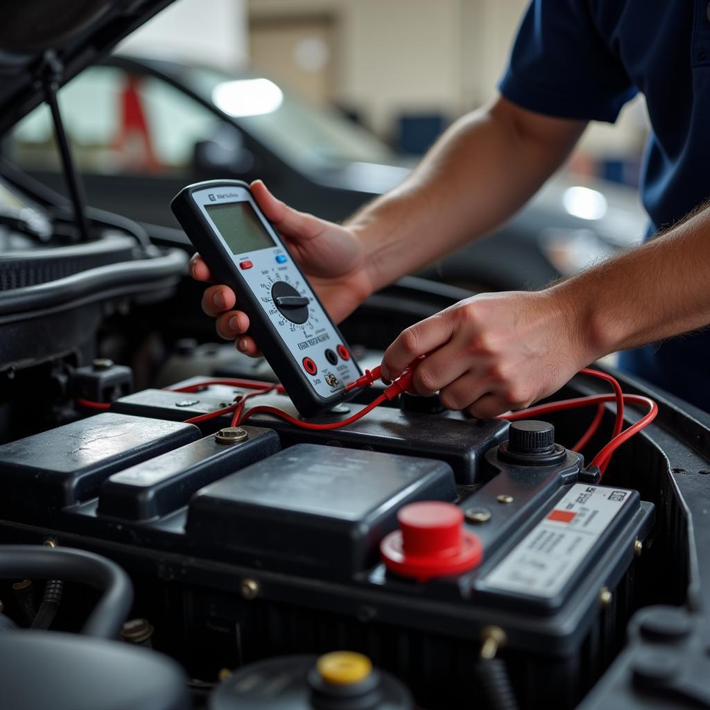 Car Battery Checkup Roscoe IL