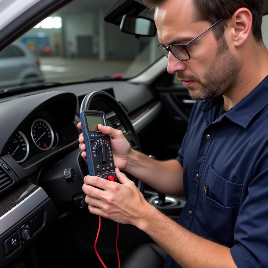 Testing Battery Voltage in a 2006 BMW X5