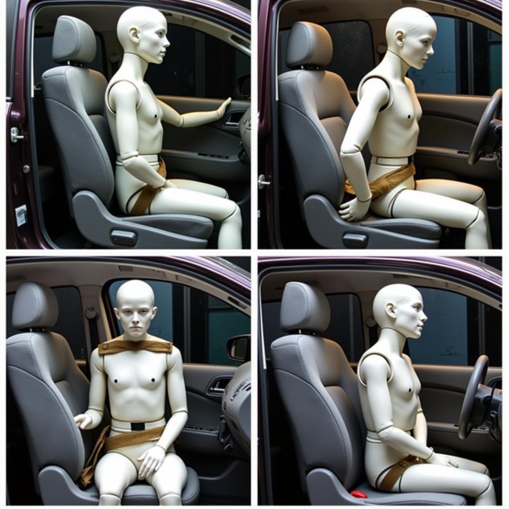 Car Crash Test with Dummies