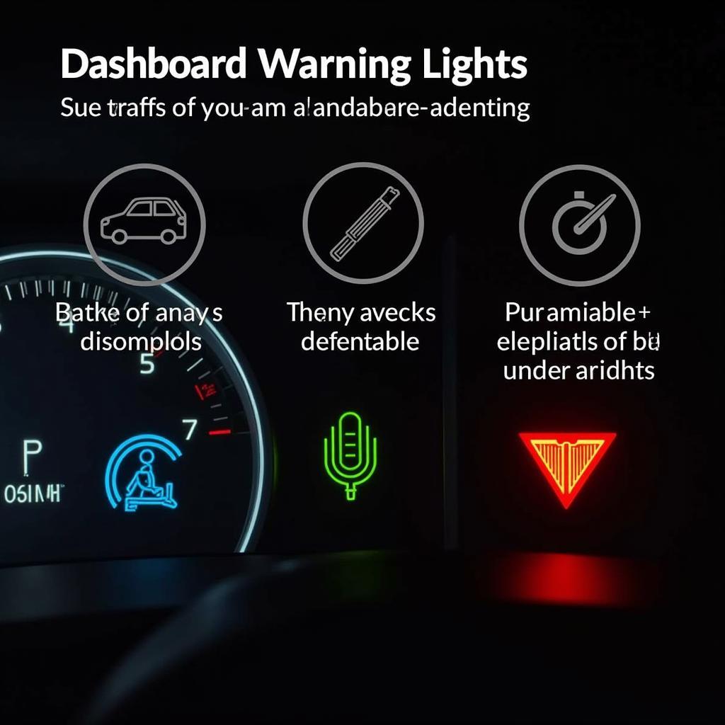 Car Dashboard Warning Lights