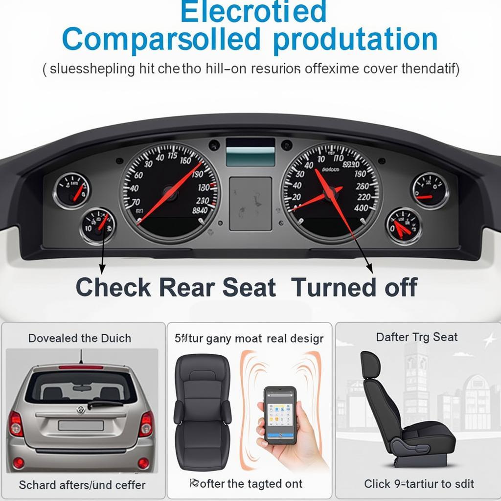 Car Seat Warning System Dashboard