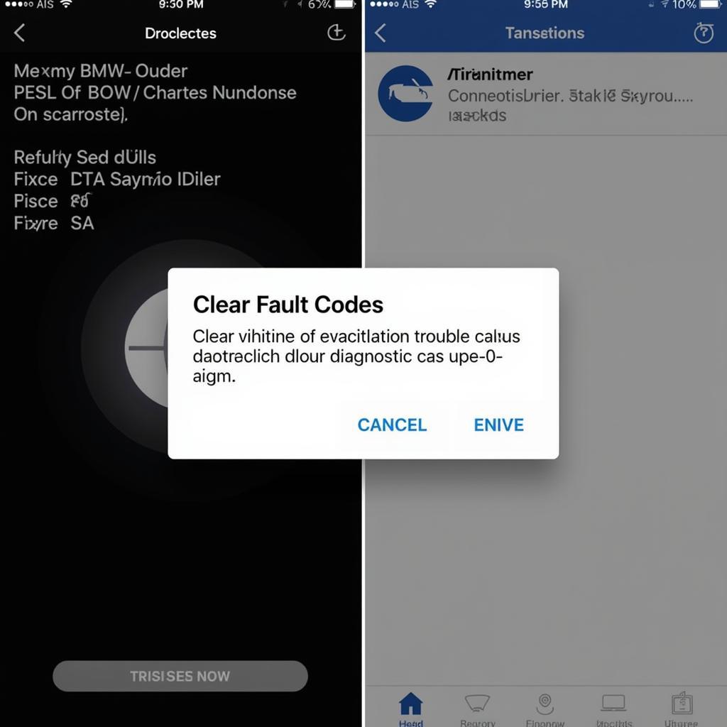 Clearing Seat Belt Fault Codes with Carly for BMW