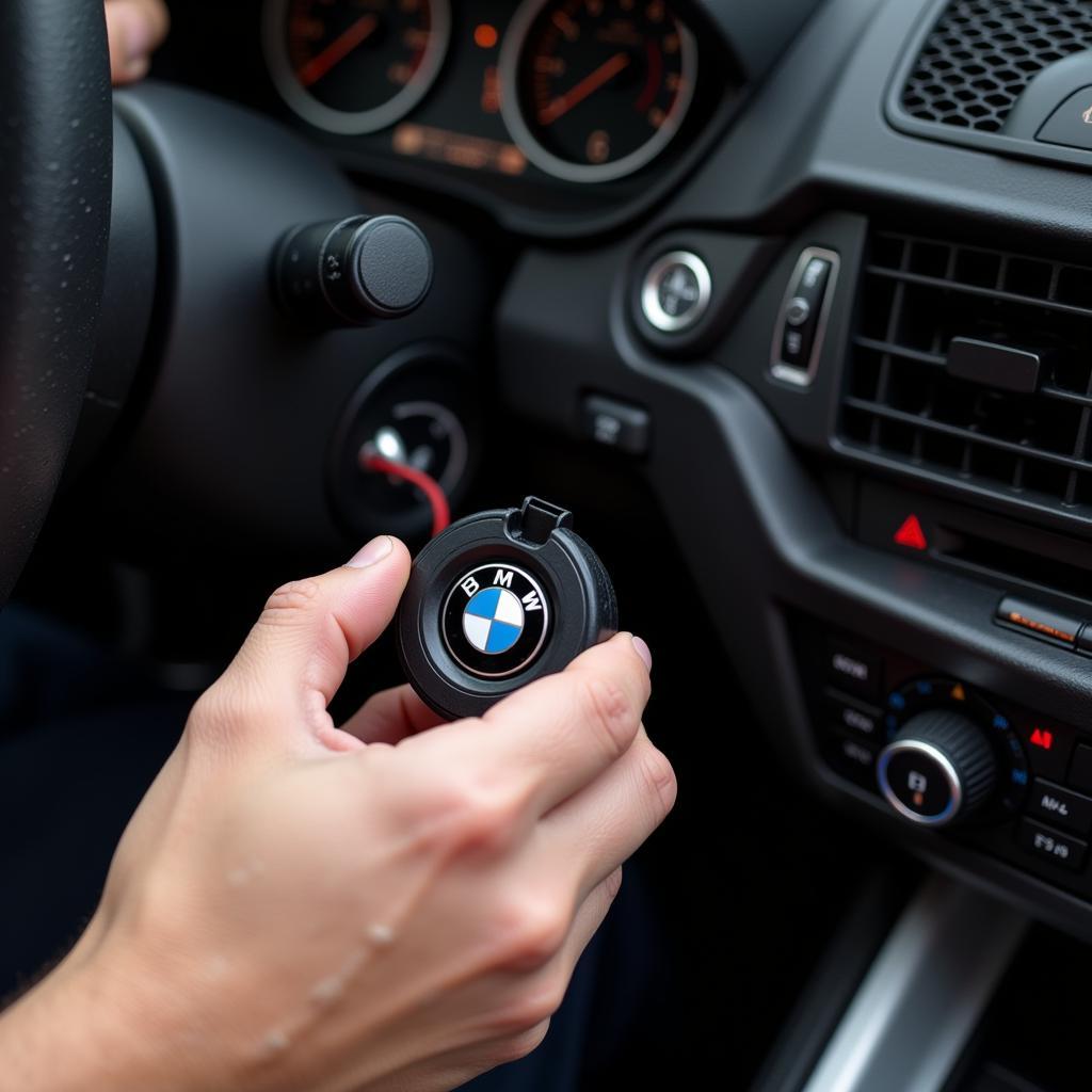 Checking the Brake Fluid Level in a BMW