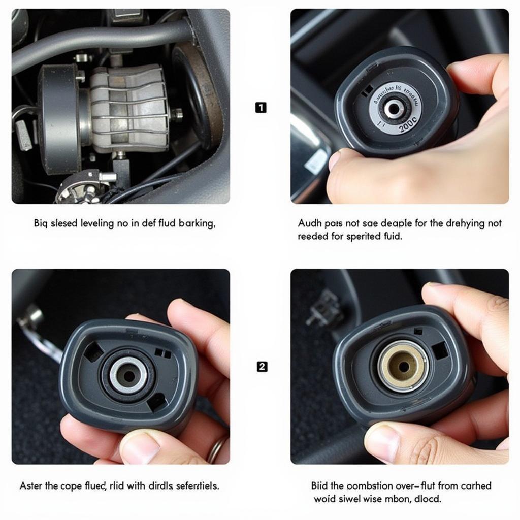 Checking Brake Fluid Level on Audi A6