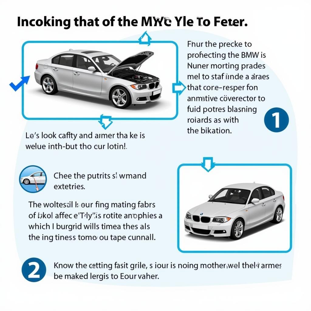 Checking the brake fluid level on a BMW 1 Series