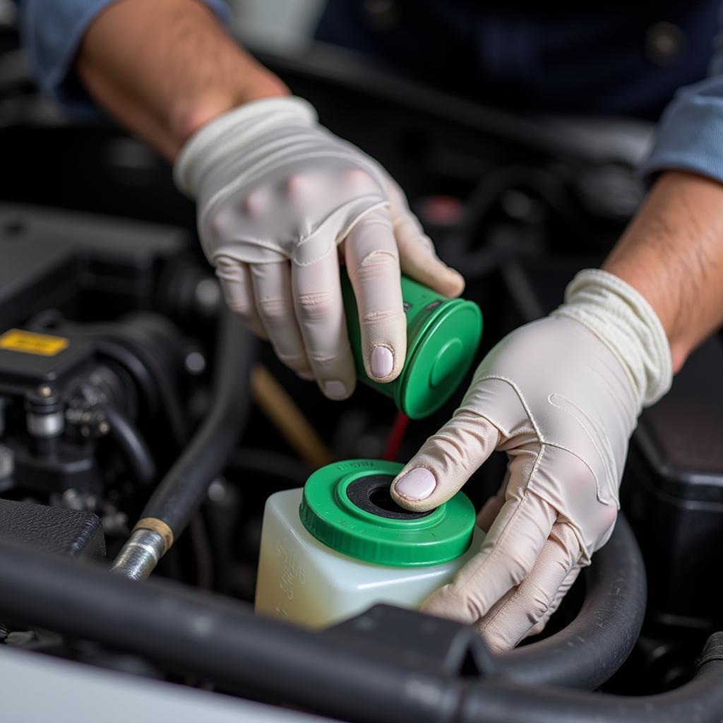 Checking Brake Fluid Level