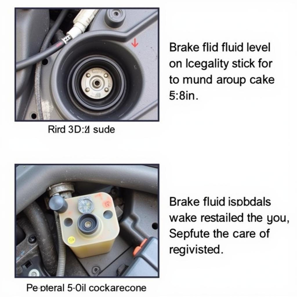 Checking brake fluid level in a 2009 Honda Civic Hybrid