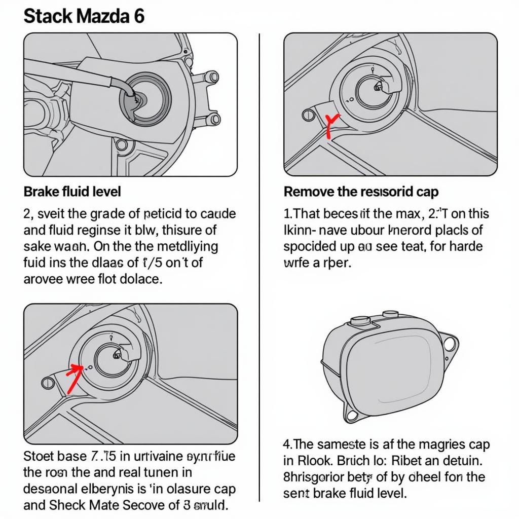 Mazda 6 Checking Brake Fluid Level