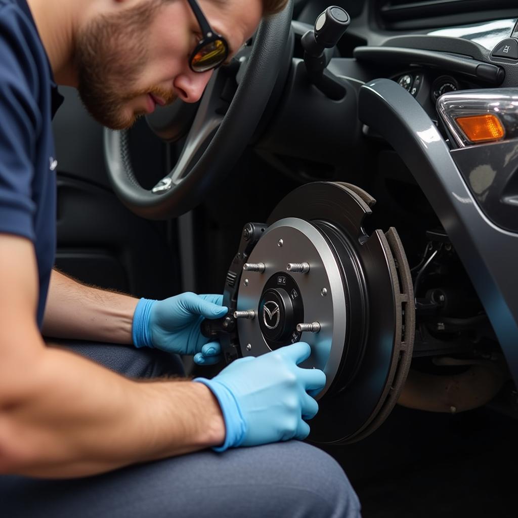 Mazda 6 Owner Checking Brake Fluid