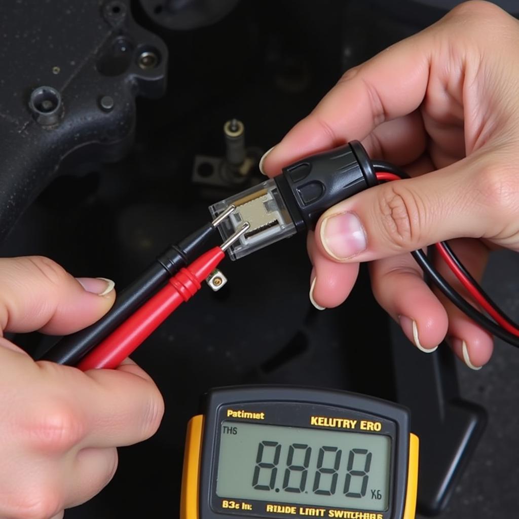 Testing Brake Light Switch with Multimeter