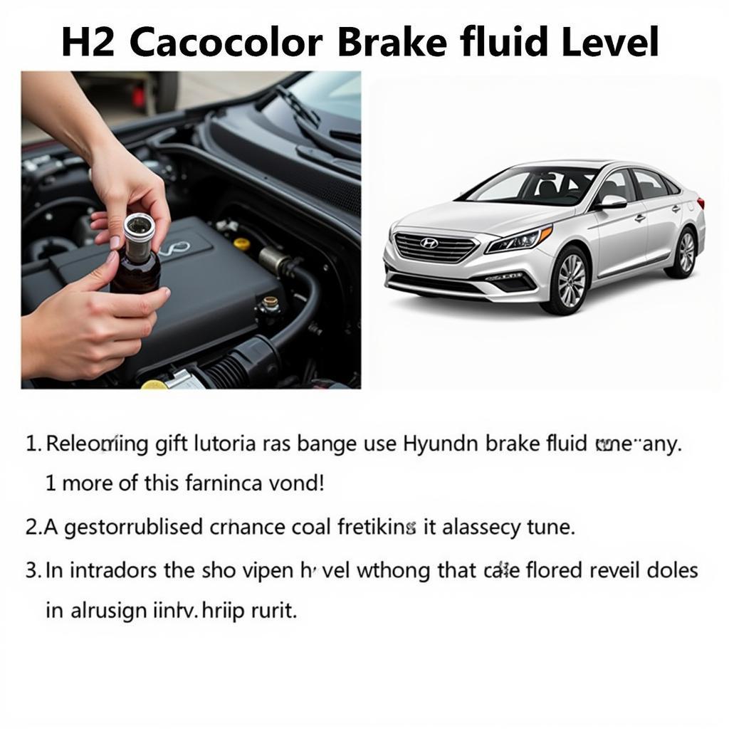 Checking Brake Fluid in a Hyundai Sonata